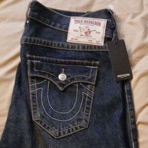 True Religion Dark Blue Denim Jeans